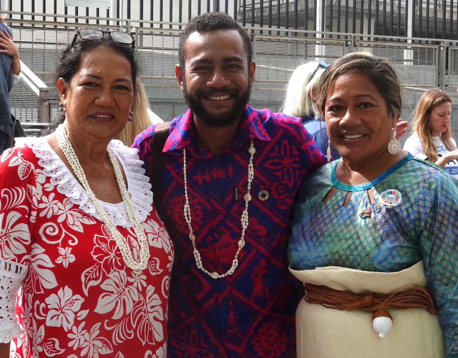 Pacific Island speakers at World Oceans Day