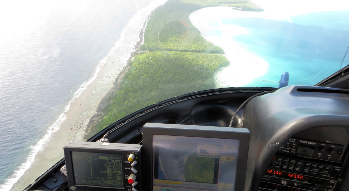 Lidar survey of Tetiaroa