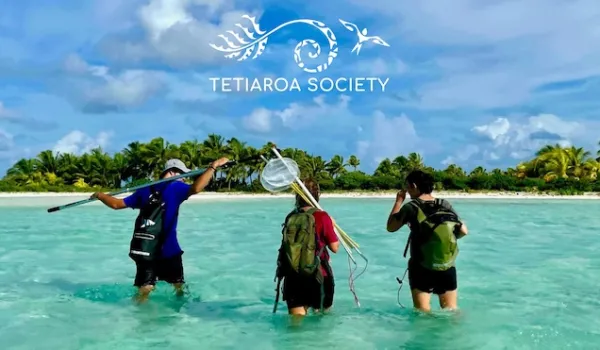 researchers at work on Tetiaroa