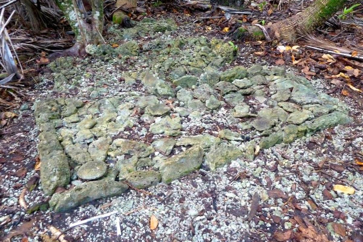 Three-paved marae found on Horoatera
