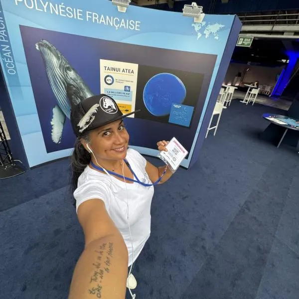 Vairupe at UNOC3 in Nice, France 2025