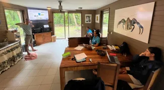 informational meeting at the ecostation